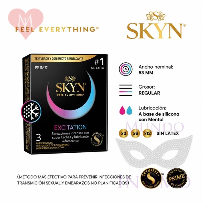  Preservativo SKYN Excitacion 